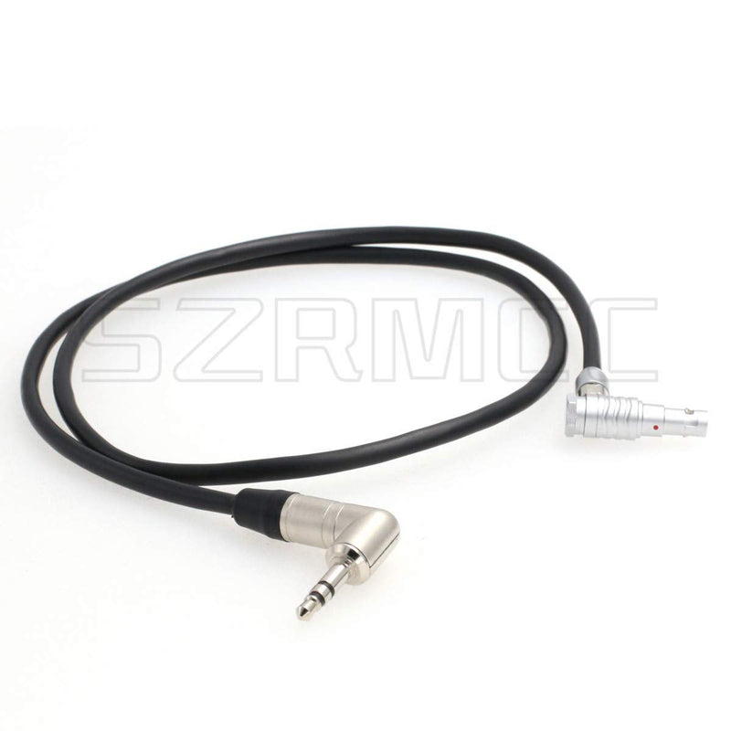 [AUSTRALIA] - SZRMCC Right Angle 3.5mm TRS Plug to 00B 5 Pin Audio Input Cable for ARRI Alexa Mini Camera (Right Angle 3.5) Right Angle 3.5 