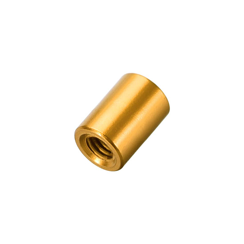 uxcell 15 Pcs M3x8mm Round Aluminum Standoff Column Spacer Female Golden Tone for Drone FPV Quadcopter Racing RC Multirotors Parts DIY 8mm Gold
