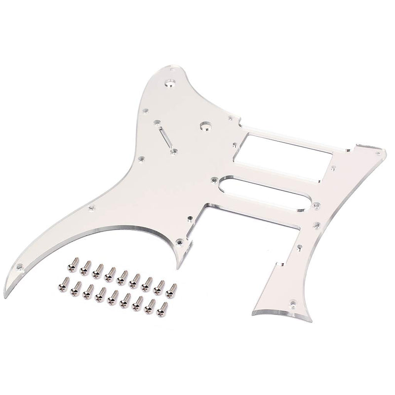 Alnicov Pickguard HSH with Back Cover and Trussrod Cover Mirror for Ibanez RG350 EXZ MDX EX Guitar