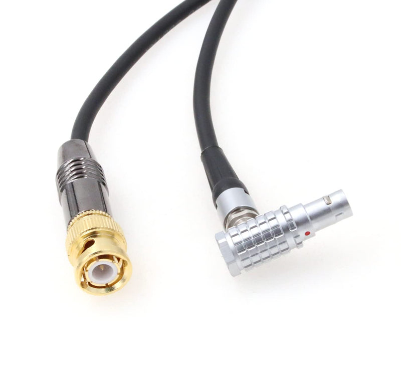 [AUSTRALIA] - ZBLZGP BNC to 5 Pin Timecode Cable for ARRI Alexa Mini/XT Camera Sound Devices ZAXCOM (Right Angle 5 pin) Right Angle 5 pin 