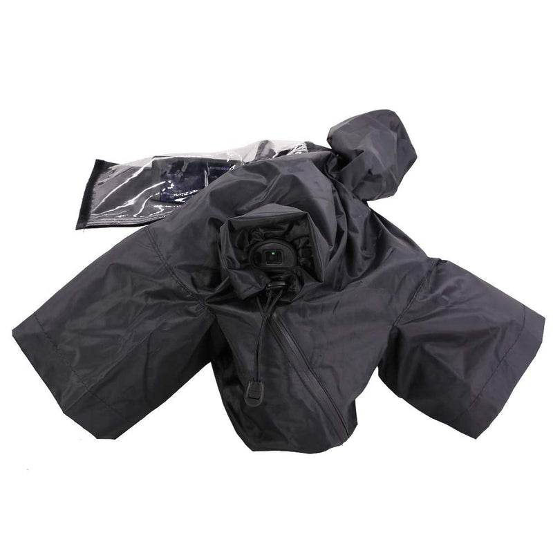 CamRebel Rain Cover for FS5 Z150 FS5MK2 AX2000E PX298MC 285MC Camcorders (S, Black) S