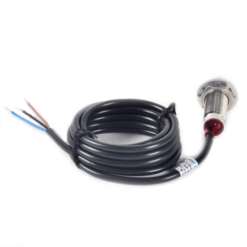 3 Pack NJK-5002C 10mm Hall Effect Switch Proximity Effect Sensor Inductive Switch NPN NO Normally Open with Magnet DC5-30V