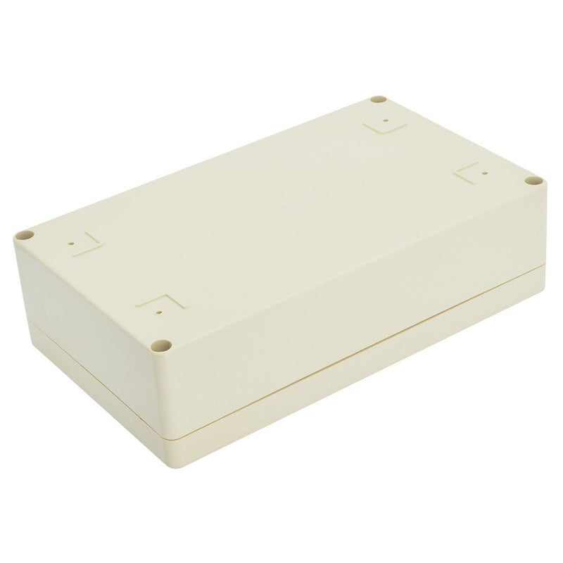 LeMotech Waterproof Dustproof IP65 ABS Plastic Junction Box Universal Electric Project Enclosure Pale Gray 7.9 x 4.7 x 2.2 inch (200 x 120 x 56 mm) 7.9"x4.7"x2.2"