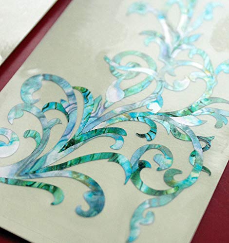 Inlay Sticker for Guitars & Bass - Vintage Vines - Abalone Mix,B-161VVM-N