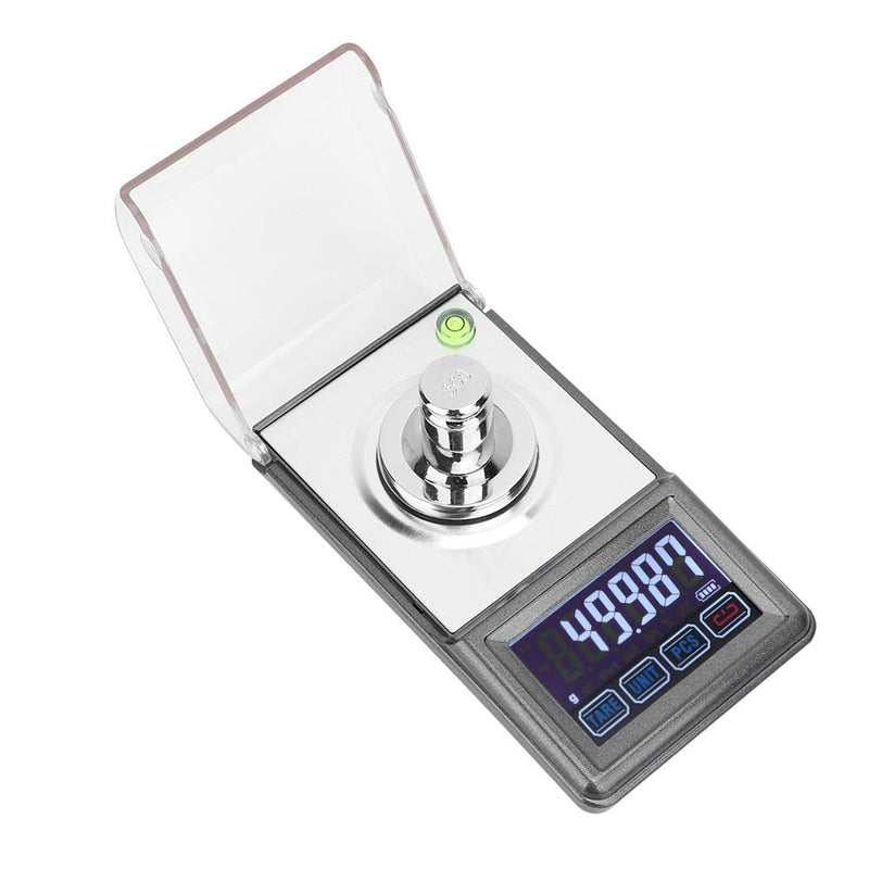 Scale,Jarchii Electronic Scale, 0.0001g 50g g/ct/DWT/ozt/gn/Tl/OZ High Precision Electronic Digital Balance Scale Jewelry Weight Gram Scales for Cooking Weighing Jewelry