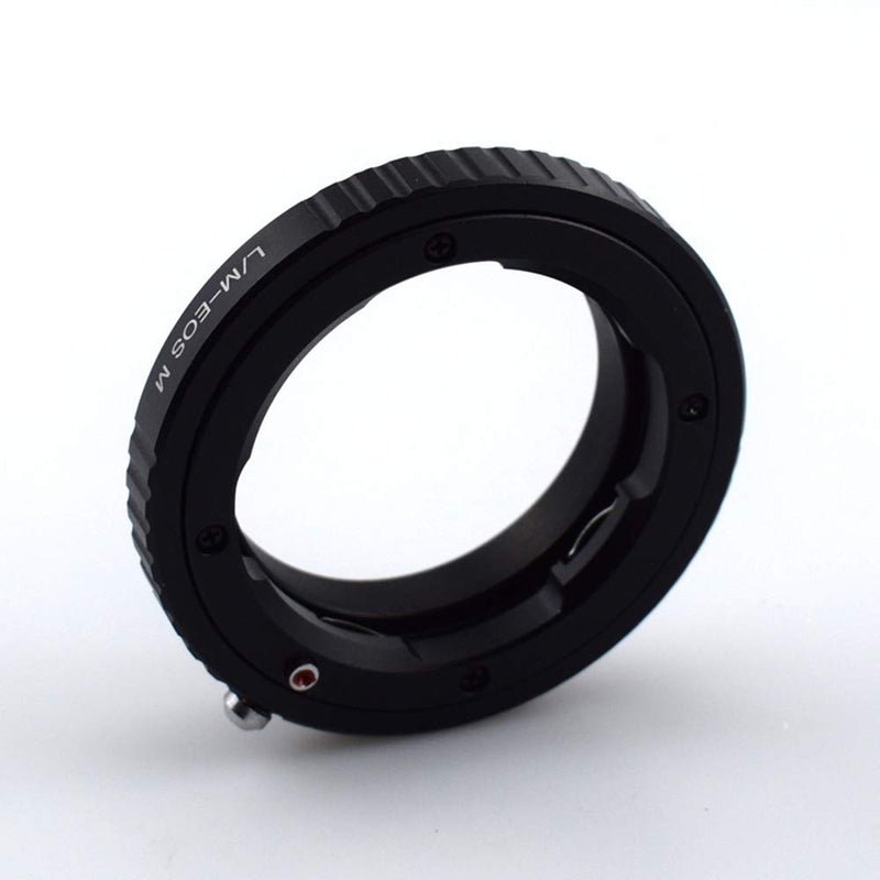 LM to EOS M Lens Adapter, for Leica M Zeiss ZM,Voigtlander VM Lens to Compatible with Canon EOS M Mount Mirrorless Camera M1 M2 M3 M5 M6 M10 M50 M100 Leica M to EOS M Lens adapter