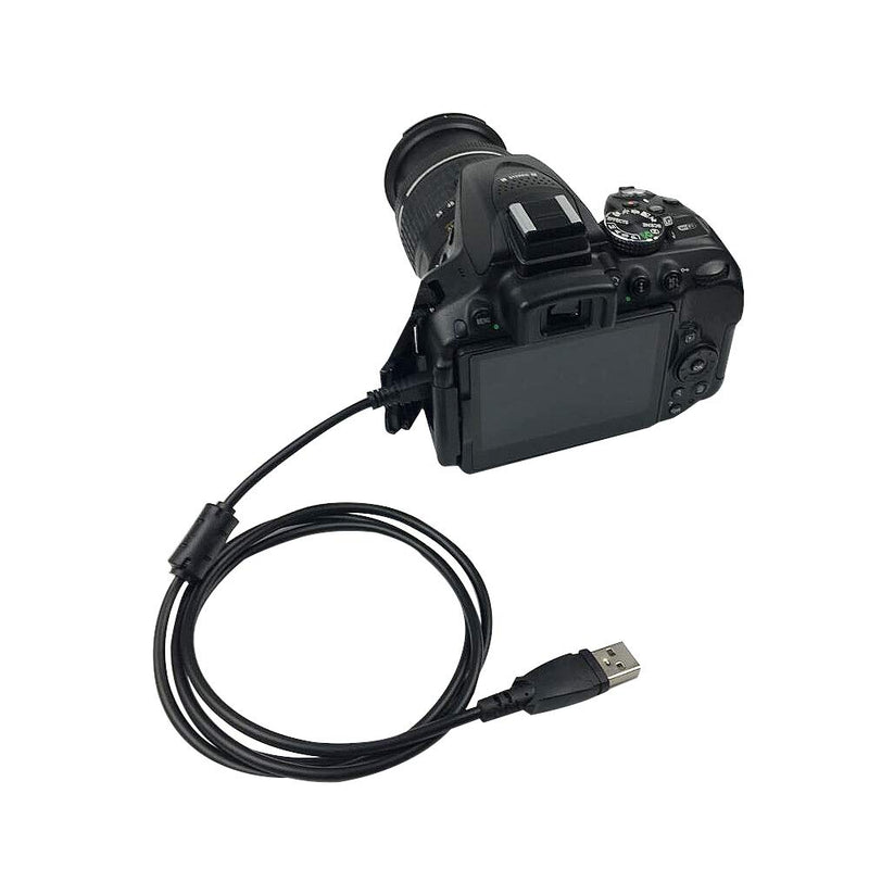 Replacement UC-E6 USB Cable Camera Photo Transfer 8 Pin Cord Compatible with Nikon Digital Camera SLR DSLR D3200 D3300 D750 D5300 D7200 Coolpix L340 L32 A10 P520 P510 P500 S9200 S6300 & More (1m)
