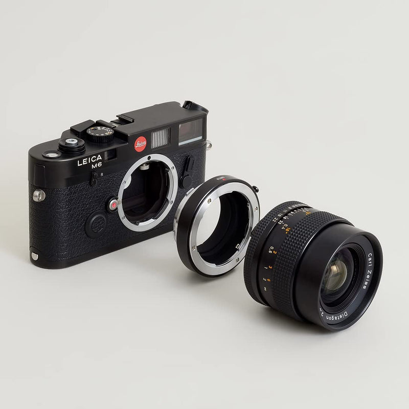 Urth Lens Mount Adapter: Compatible with Contax/Yashica (C/Y) Lens to Leica M Camera Body