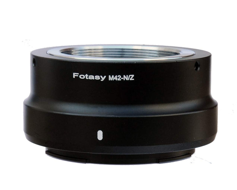 Fotasy Adjustable M42 Lens to Nikon Z Mount Adapter, M42 Z Mount, M42 Nikon Z, M42 Nikon Z Mount Adaptor fits M42 Screw Mount Lense & Nikon Z Mirrorless Camera Z5 Z50 Z6 Z7 Z6 II Z7 II M4 - Nikon Z