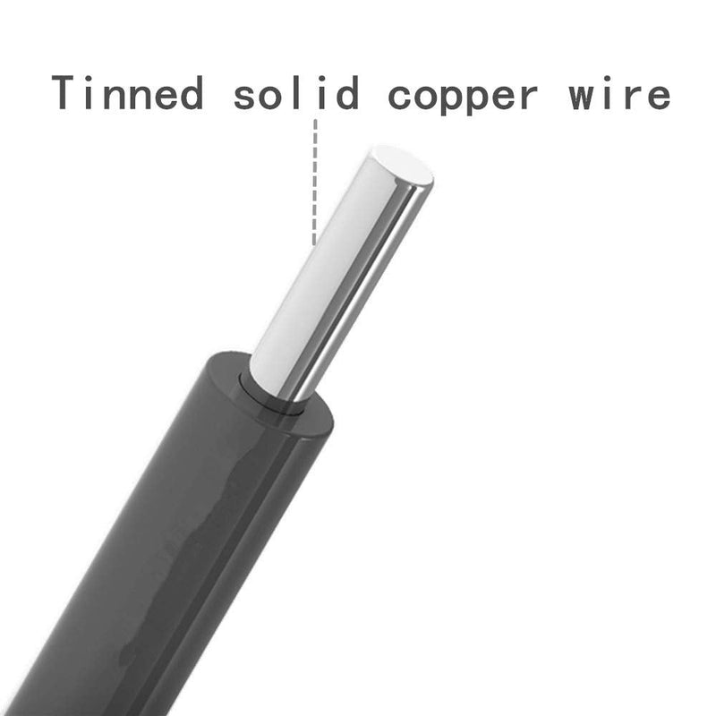 [AUSTRALIA] - TUOFENG 22 awg Solid Wire-Solid Wire Kit-6 Different Colored 30 Feet spools 22 Gauge Jumper Wire- Hook up Wire Kit 22 awg Solid Wire Kit 