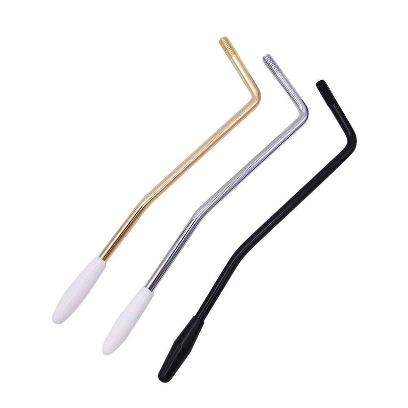 Alnicov 3 Pcs Whammy Bar Thread Single Tremolo Arm with Tip Cap(6mm)