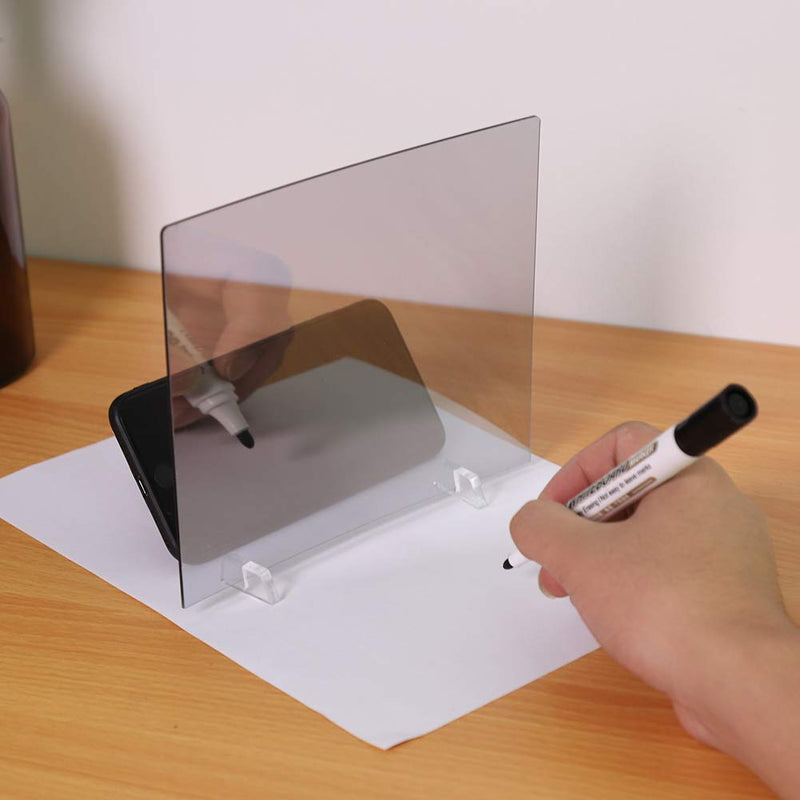 143 Sketch Wizard Waterproof Drawing Board,Drawing Projector Sketch Wizard Tracing Drawing Board Painting Reflection Tracing Line Drawing Mirror Kit