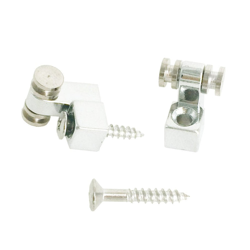 Greenten Chrome Roller String Trees Retainers,String Guides with Screws Replacement,1 Pair