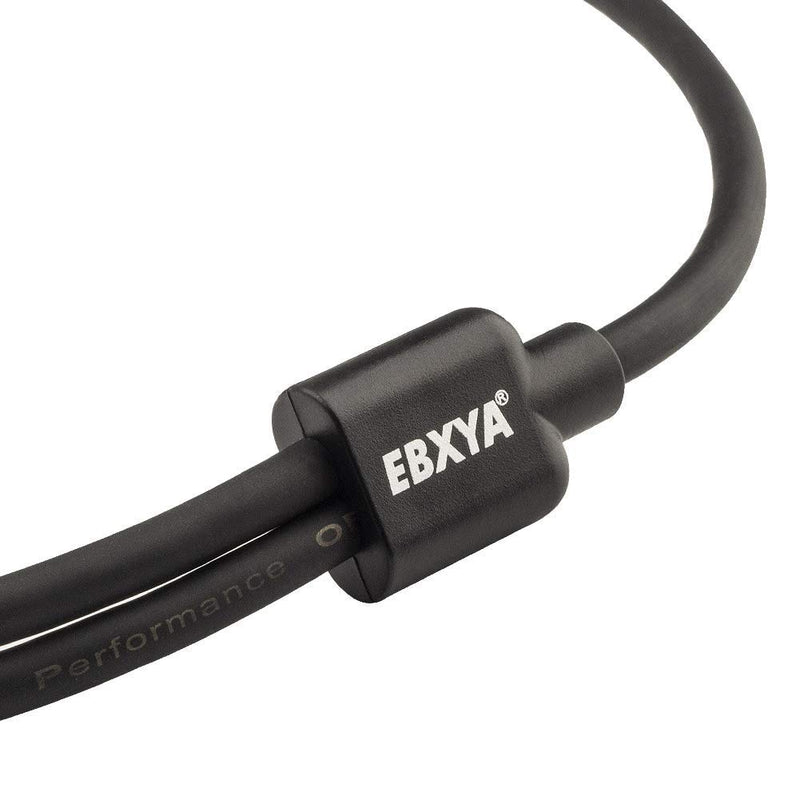 [AUSTRALIA] - EBXYA 1/4 TRS to XLR Male Cable 3 Ft, Gold Plated 6.35mm to XLR Male Adapter Cord - 3 Feet / 1 Meter 3ft/trs to 2xlr male 