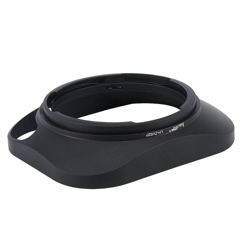 Haoge LH-ZV02P Lens Hood for Carl Zeiss Biogon T 2/35 35mm f2 ZM, C Biogon T 2.8/35 35mm f2.8 ZM, Planar T 2/50 50mm f2 ZM; Voigtlander NOKTON Classic 35mm f1.4 VM, 40mm f1.4 VM Hollow Out Designed Square - Black - Hollow Out Designed
