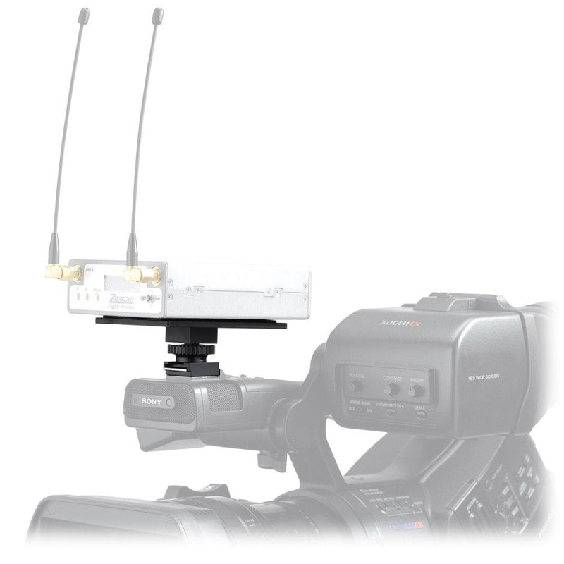 K-Tek K-SPT Shoe Plate w/ Velcro to hold handheld recorders and transmitter receivers via camera shoe
