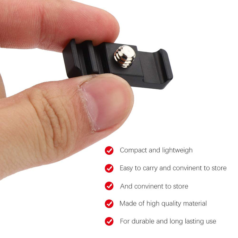 Oumij1 Camera Cage Cable Clamp - Portable Cage Fitting Wire Clip - Accessories Fixed Clip - 1/4 Inch Universal Lightweight Mounting