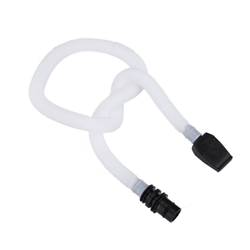 Melodica Tube 57cm Long Flexible Plastic Pianica Tube with a Black Mouthpiece Instrument Replacement Parts