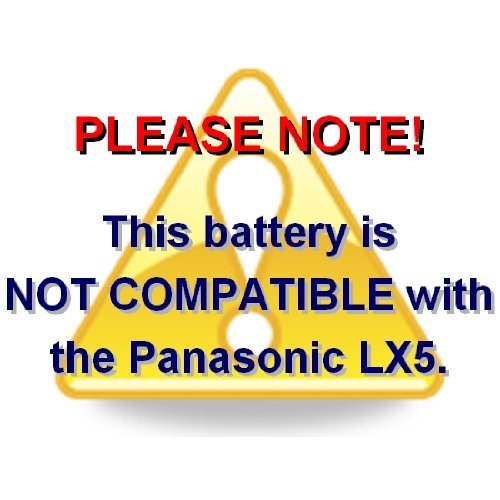 Wasabi Power Battery for Panasonic CGA-S005, DMW-BCC12