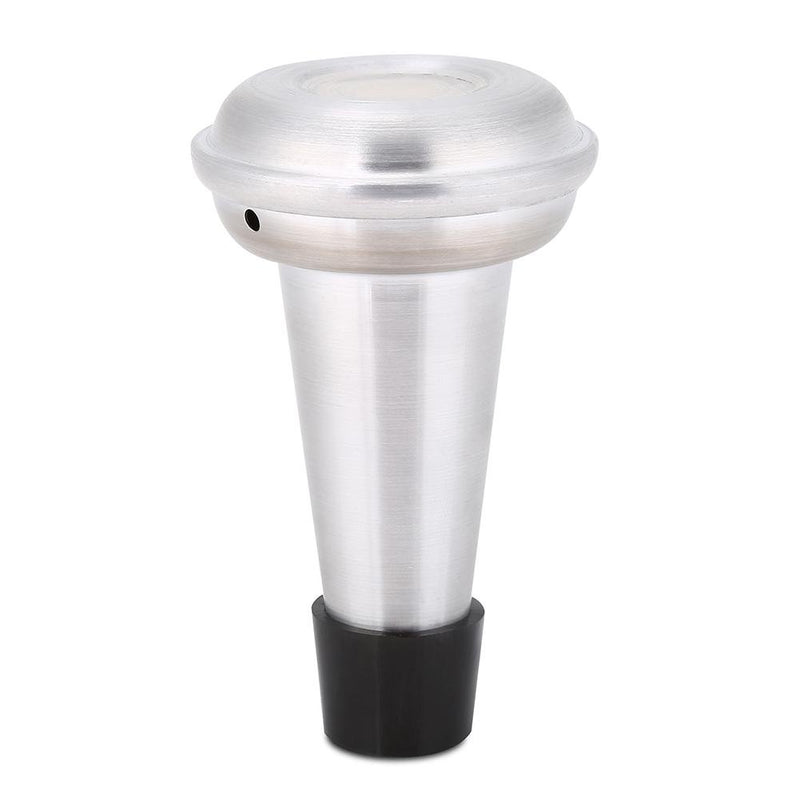 Trumpet Practice Mute, Trumpet Mute Aluminum Alloy Trumpet Mute with Rubber Practice Brasses Musical Instrument Upgrade Part Accessory