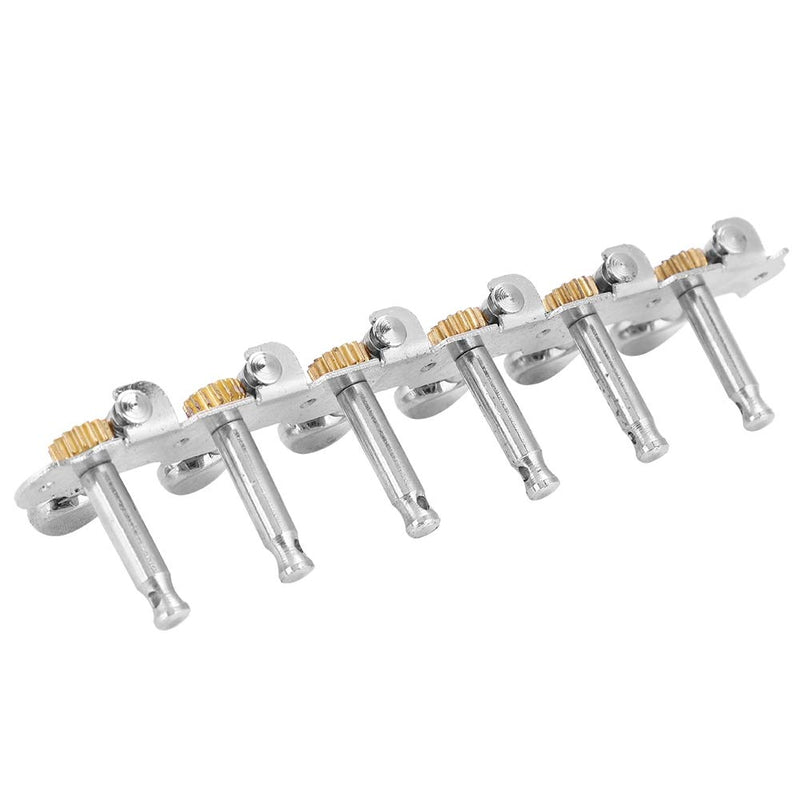 Vbestlife 6+6 Guitar Tuning Pegs, Guitar Tuning Keys Pegs Open Tuners Zinc Alloy Machine Heads for 12 String Guitar