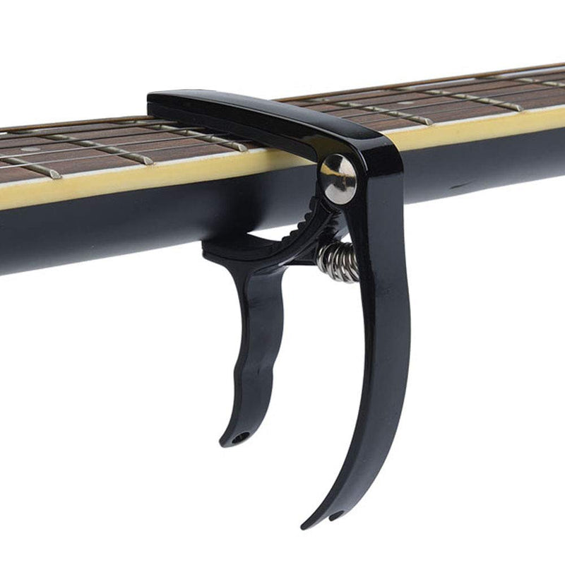 BOUBADE Guitar Capo for Acoustic and Electric Guitars,Bass,Ukulele Capo Black