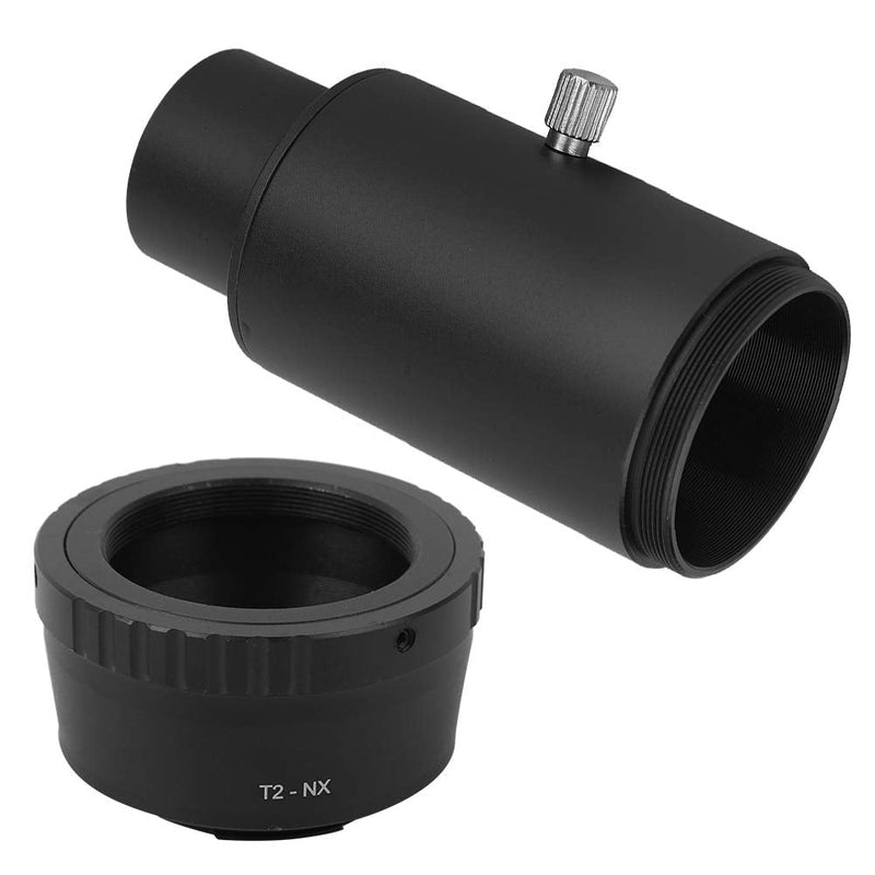 Telescope Camera Adapters with T-Ring, 1.25 Inch Fixed Astronomical Photography Extension Tube Sleeve Extended Cylinder for Samsung NX Port Camera and T2 Telescope