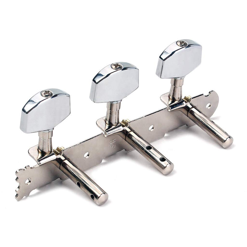 Alnicov Guitar Tuners,2PCS Classical Guitar Tuners Tuning Pegs Keys Machine Heads Chrome