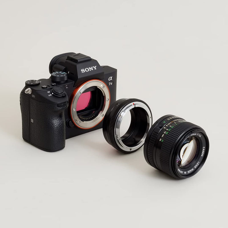 [AUSTRALIA] - Urth Lens Mount Adapter: Compatible with Canon FD Lens to Sony E Camera Body 