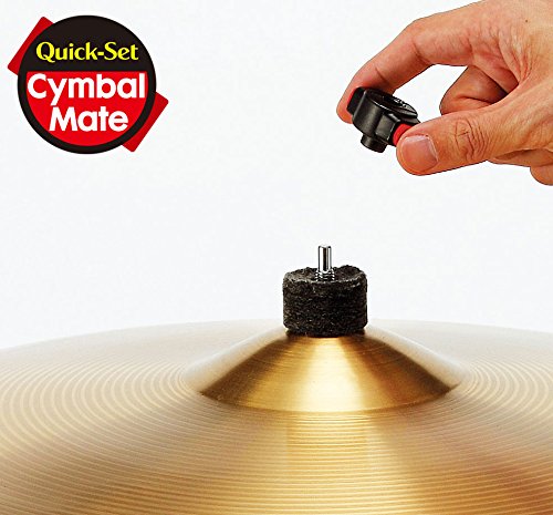 TAMA QC8B4 Quick-Set Cymbal Mate 4pc/Pack Black