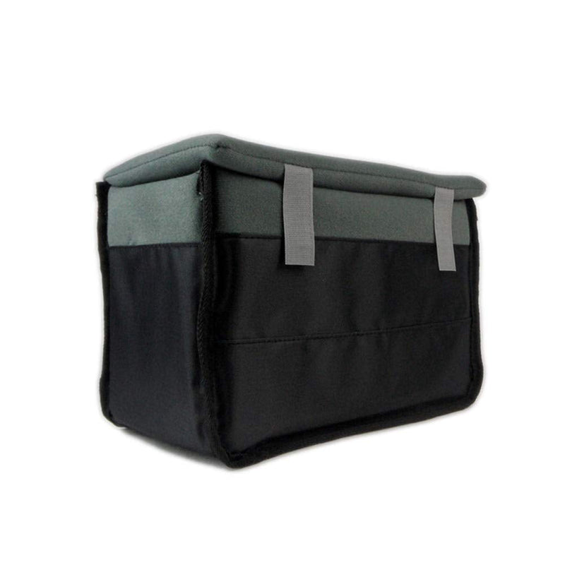 DRF Camera Case Insert Shockproof DSLR Camera Padded Storage Bag Anti-Scratch BG167 (Grey) 167Gray