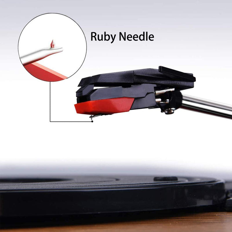 [AUSTRALIA] - Mudimu Stylus for Record Player Including 3pcs Universal Turntable Replacement Stylus Needles With 1pcs Tin Box for Turntable Record Player Lp Phonograph 