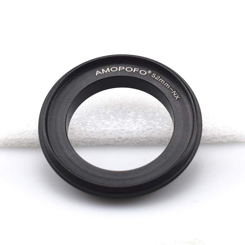 52mm-NX Macro Reverse Mount Adapter Ring,& for Samsung NX Camera NX1 NX3000 NX2000 NX300M NX300 NX1000 NX210 NX200 NX30 NX20 NX5,Macro Shoot. 52mm to NX Reverse Ring