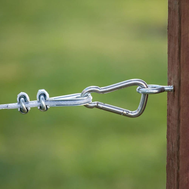 National Hardware N262-428 3166BC Interlocking Spring Snap in Stainless Steel,3/4" x 4-3/4"- 15/16" Opening 3/4" x 4-3/4"- 15/16" Opening