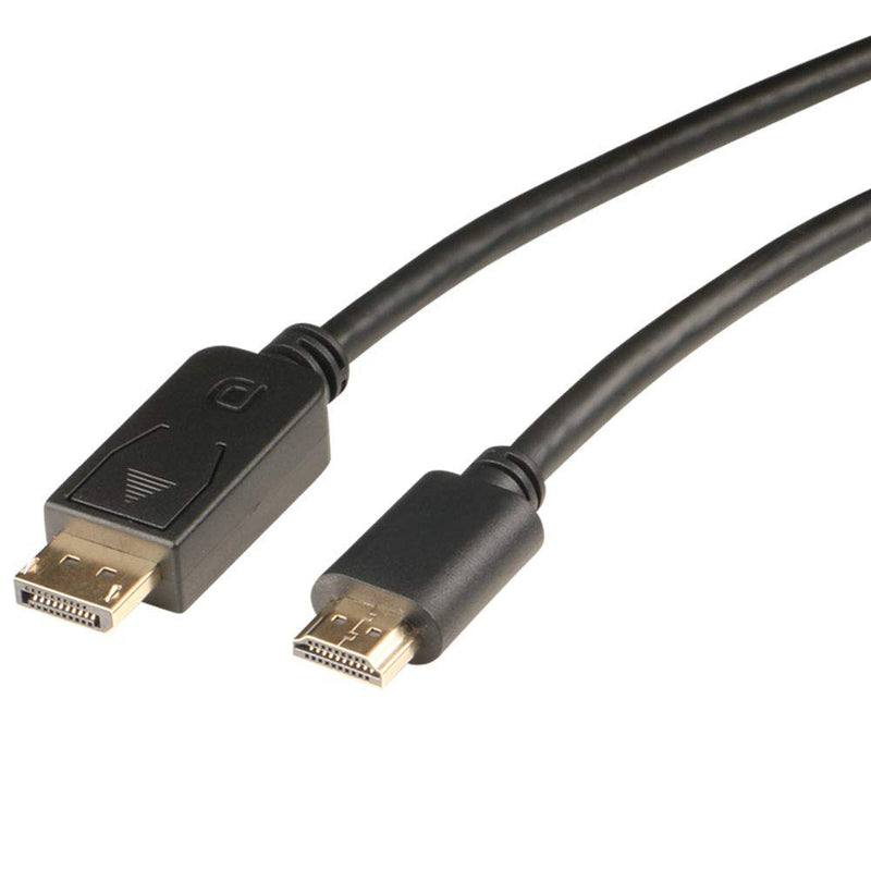 DisplayPort-DP to HDMI Cable 4K, UVOOI 25 Feet Display Port to HDMI Cable Adapter, 4K&3D, 28AWG, 7.62M
