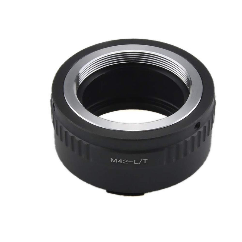 M42 to L/T Lens Adapter, Compatible with M42 (42x1mm) Screw Mount Lens to Leica L Mount Camera T,Typ701, yp701,TL,TL2,CL (2017), SL, Typ601,Typ601,S1 / S1R M42 to L/T adapter