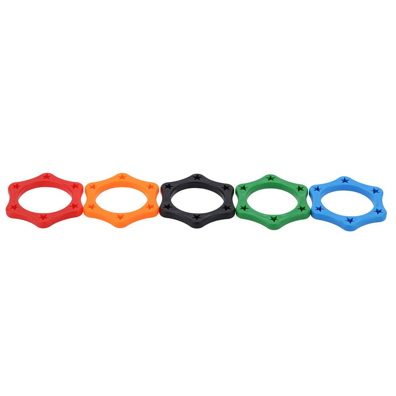 [AUSTRALIA] - Andoer 5pcs Rubber Wireless Handheld Microphone Anti-rolling Protection Ring 