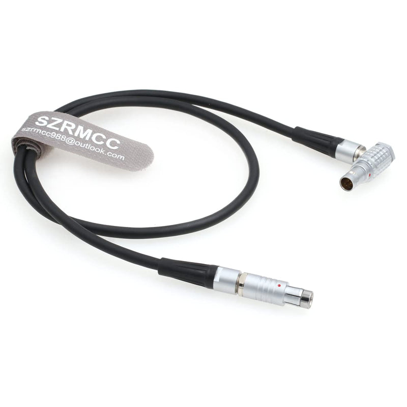 SZRMCC Fischer 3 Pin to 7 Pin Run Stop Cable for ARRI Alexa Mini LF Amira Camera to Tilta Right Side Wooden Handle 2.0 Tiltaing Recording Handle (Straight Cable) Straight Cable
