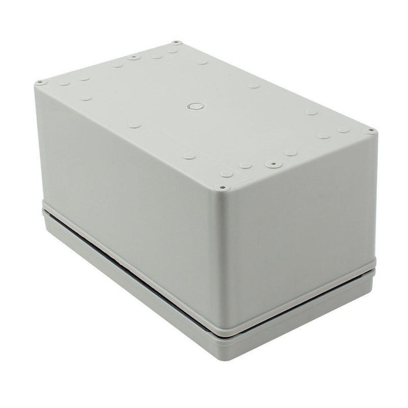 YXQ 9.8 x 5.9 x 5.1inch Junction Box Electrical Project Case IP65 Waterproof ABS DIY Power Outdoor Enclosure Gray (250 x 150 x 130mm) 9.8 x 5.9 x 5.1 inches