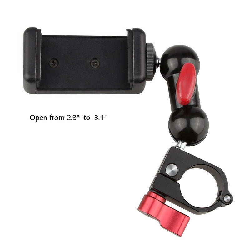 CAMVATE Phonetrap Smartphone Holder with 1/4" 360 Rotating Monitor Mount for DJI Ronin-M Handheld Gimbal