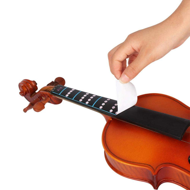 Removable Violin Fingerboard Sticker Fingerboard Label for 4/4 Violin Finger Position Markers Violin