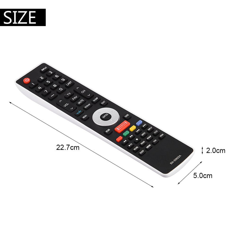 Smart TV Remote Control EN-33922A for Hisense, Remote Control Replacement for Hisense EN-33922A Smart TV