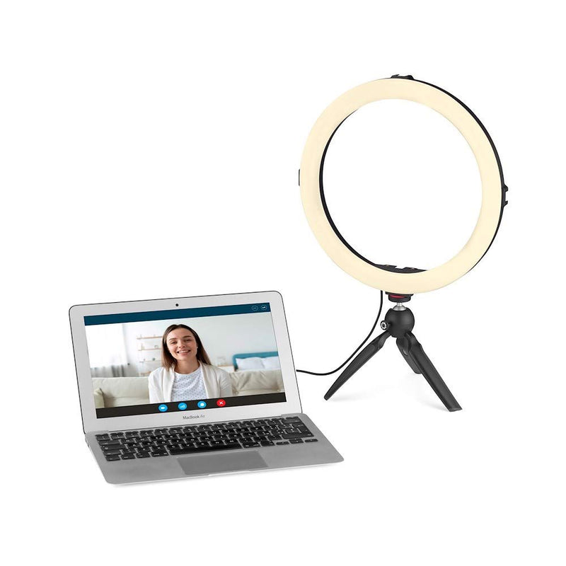 JOBY Beamo Ring Light 12" - Large LED Selfie Ring Light for Phones or Cameras with 3 Light Modes & 10 Brightness Levels, Mobile, Video, Vlogging, Live Stream, Content Creation, Makeup, Work from Home Beamo Ring Light 12"