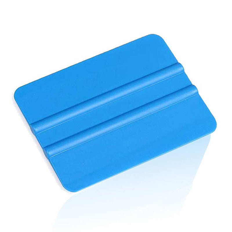 Lependor Blue Hand Applicator Squeegee, Decal Vinyl Wrap Handy Tool for Window Tint,Car Vinyl Wrap,Decal Sticker Wallpaper Installation - 12 Packs