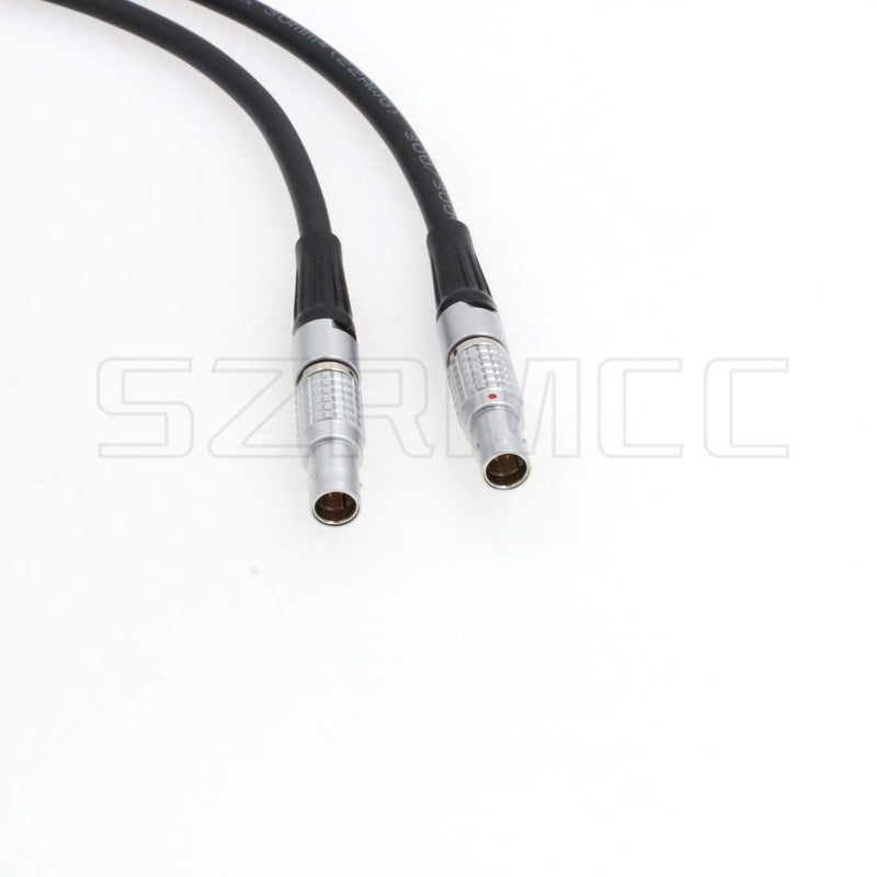 SZRMCC for ARRI Cameras 5 Pin Male to 5 Pin Male Timecode Cable for Sound Devices Ambient Lockit Zaxcom TC in/Out 60cm Straight Cable 60cm