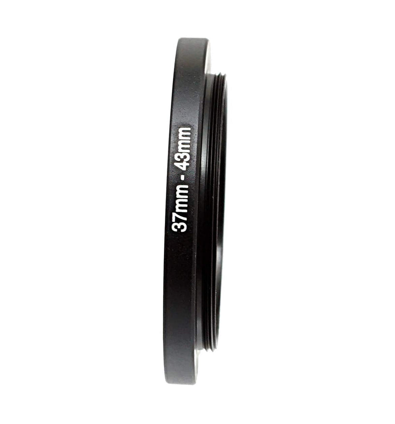 [AUSTRALIA] - (2 Packs) 37-43MM Step-Up Ring Adapter, 37mm to 43mm Step Up Filter Ring, 37mm Male 43mm Female Stepping Up Ring for DSLR Camera Lens and ND UV CPL Infrared Filters 
