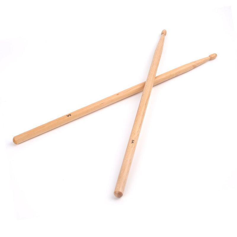 5A Drumsticks, AIEX 3 Pair Drum Sticks Classic Maple Wood Drumsticks Wood Tip Drumstick for Students and Adults (with Waterproof Bag) 5A Drumstick