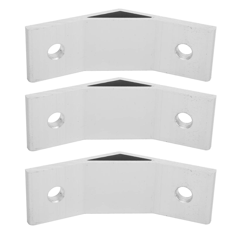 10Pcs 135 Degrees Bracket Angle Aluminum Alloy Corner Brackets Profile Corner Joint Connectors Corner Braces (4040T) 4040T