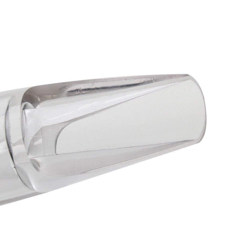Timiy Professional Durable Transparent Soprano Saxophone Mouthpiece Made of Plastic(SOPRANO)