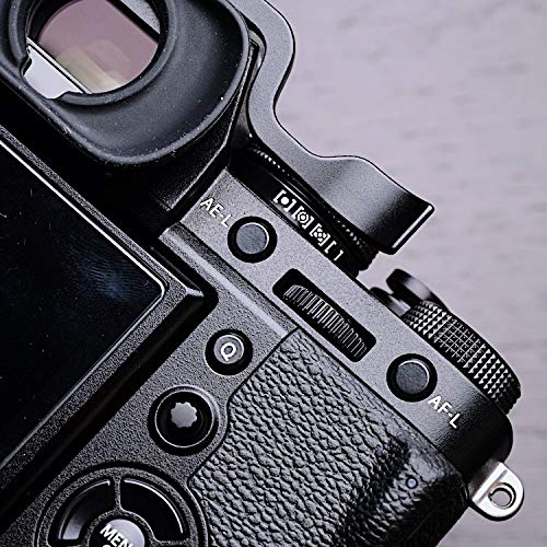 FITTEST Metal Aluminium Thumb Thumbs Up Grip Hot Shoe for Fujifilm Fuji XT3 X-T3 Camera black Hotshoe Camera